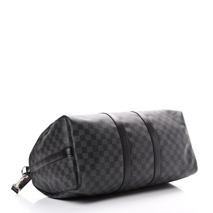 Louis Vuitton Damier Graphite Keepall Bandouliere 45 3 of 15