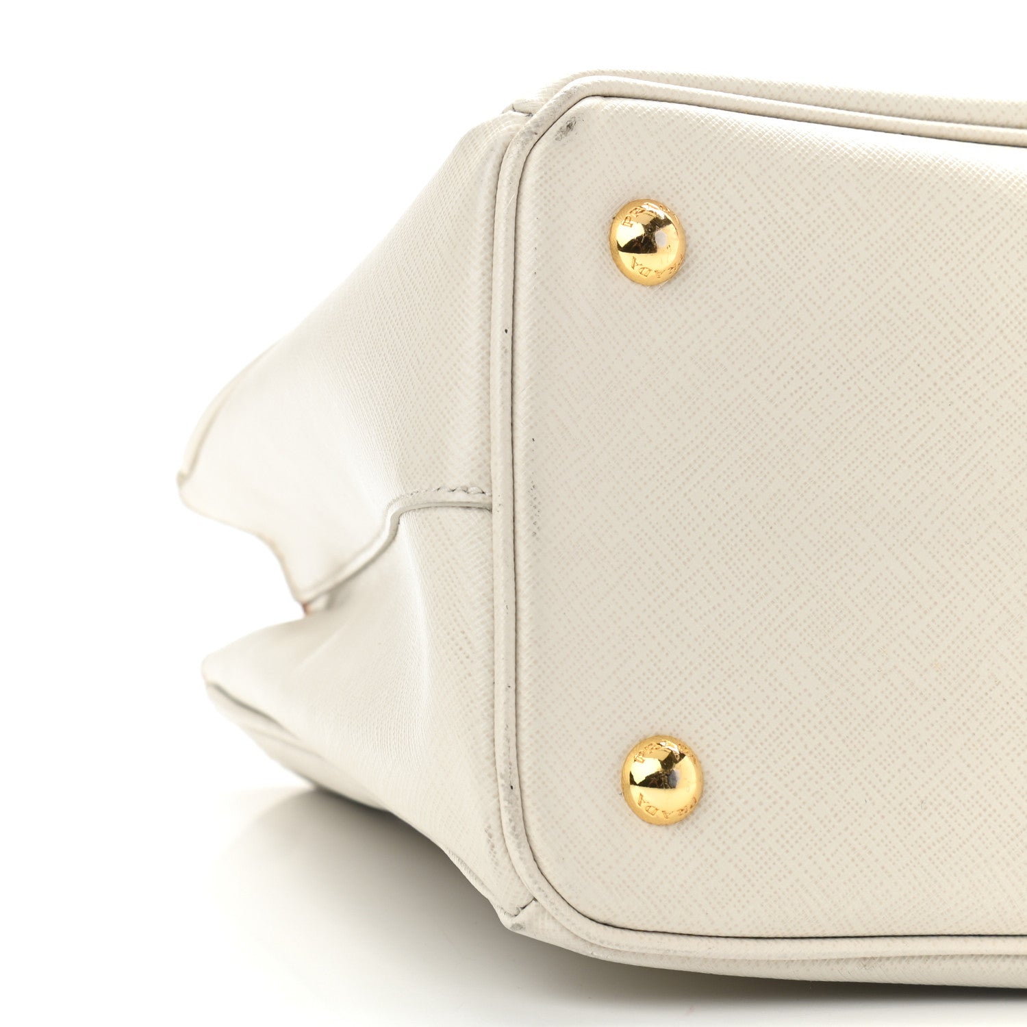 Prada Saffiano Medium Galleria Double Zip Tote Bianco 13 of 14