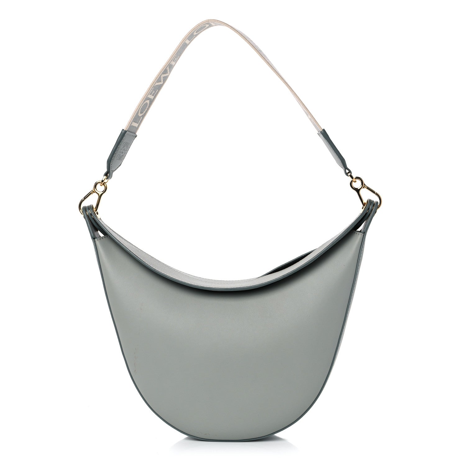 Loewe Satin Calfskin Jacquard Luna Bag Ash Grey 1 of 10