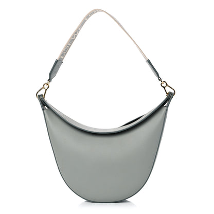 Loewe Satin Calfskin Jacquard Luna Bag Ash Grey 1 of 10
