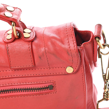 Proenza Schouler Lambskin Medium PS1 Satchel Deep Coral 18 of 19