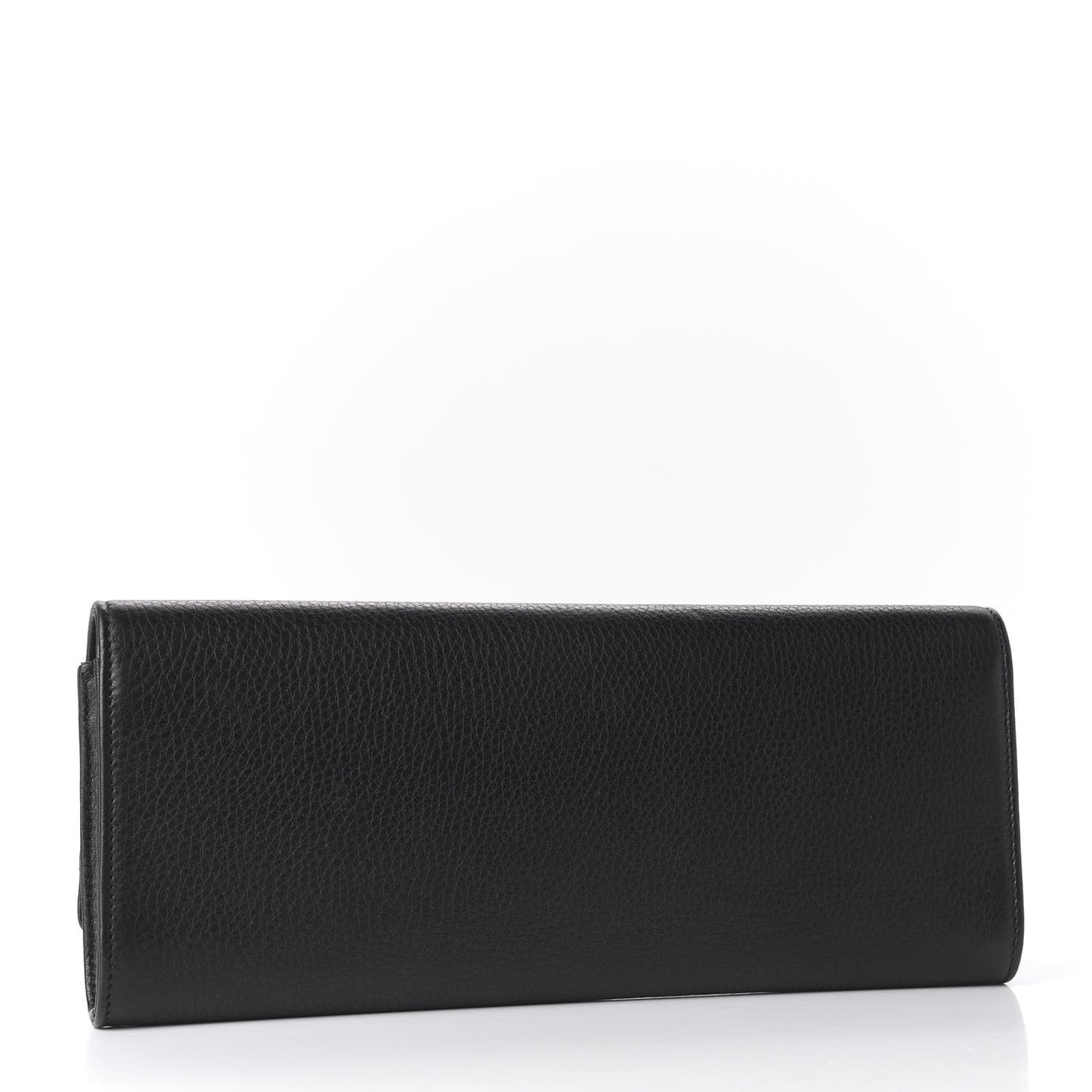 Calfskin Broadway Clutch Black