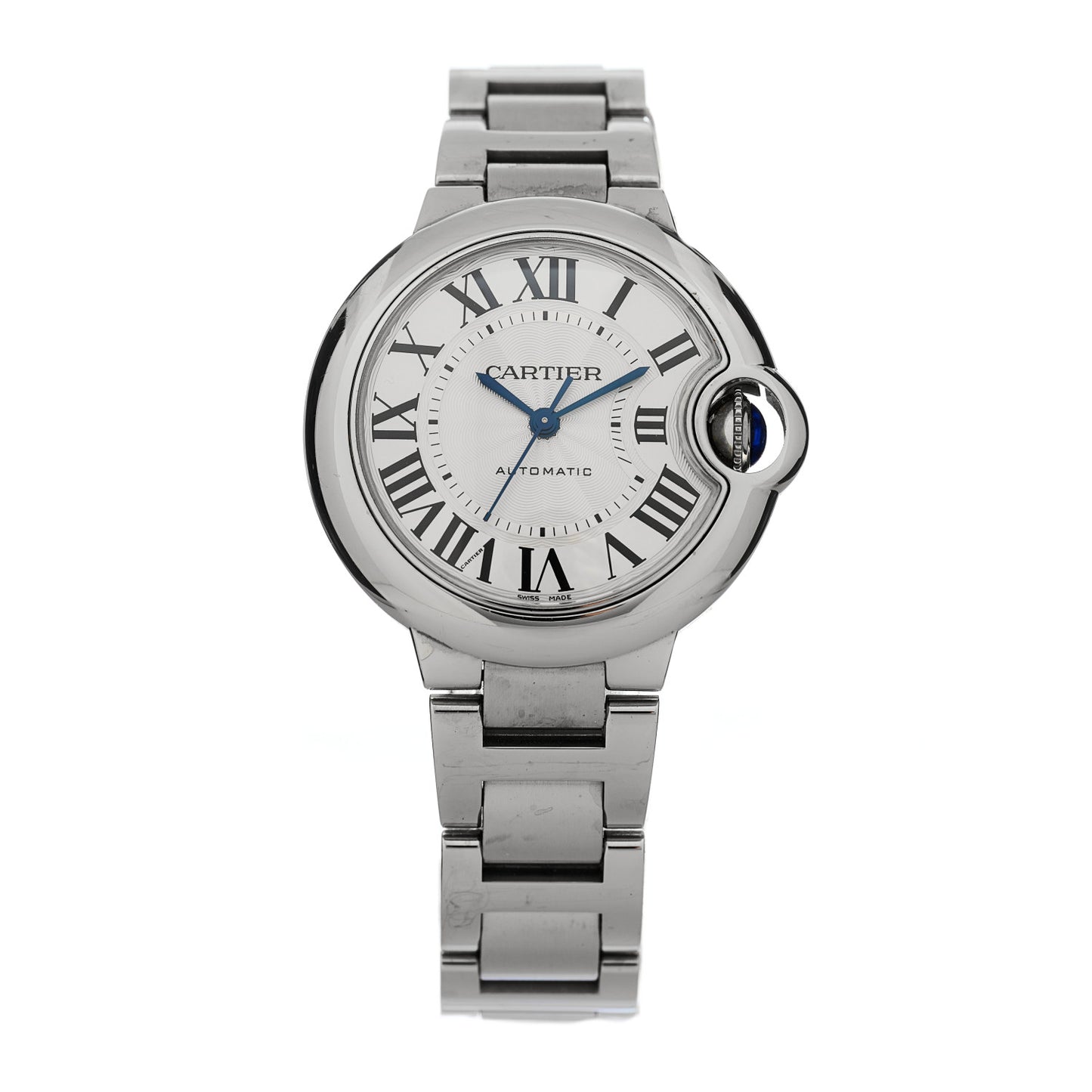 Stainless Steel 33mm Ballon Bleu De Cartier Automatic Watch