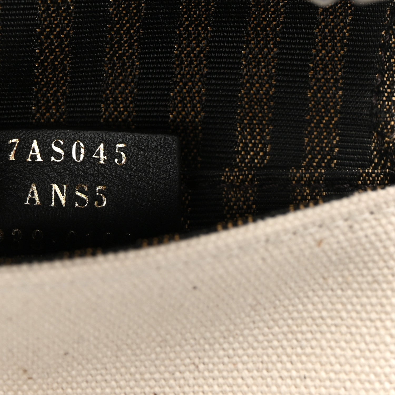 Fendi Canvas Nappa FF Multicolor Embroidered Nano Maxi Buckle Baguette Charm Grezzo Multicolor 7 of 10