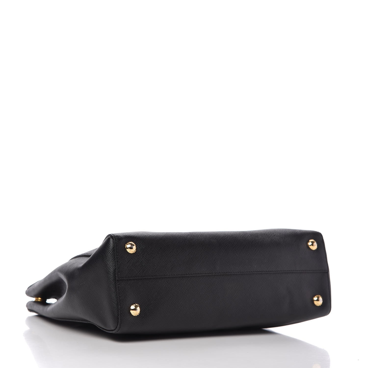 Prada Saffiano Soft Tote Black 4 of 10