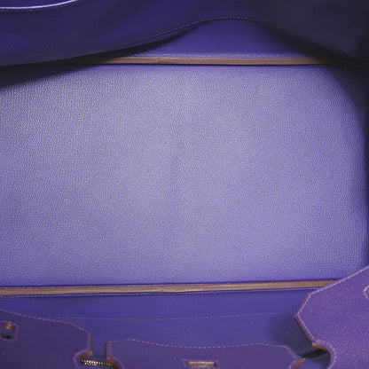 Hermes Epsom Birkin 40 Iris 9 of 9