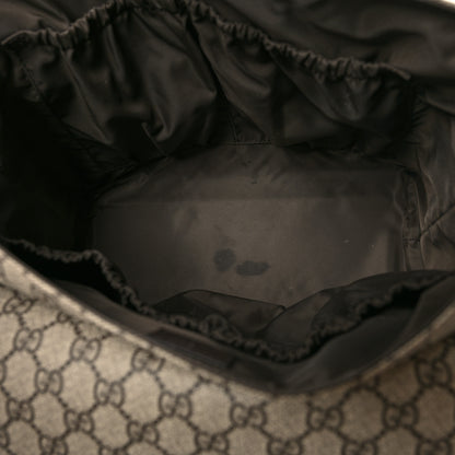 Gucci GG Plus Monogram Messenger Diaper Bag Dark Brown 6 of 11