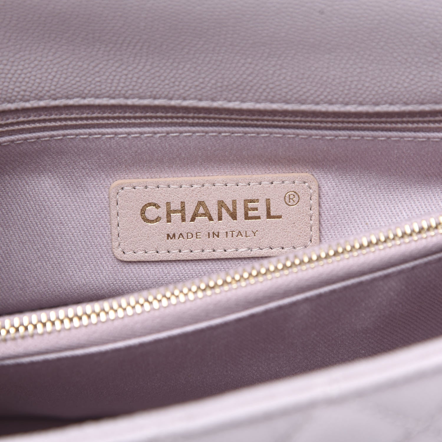 Chanel Caviar Quilted Small Coco Handle Flap Lilas Lilac 5 of 9