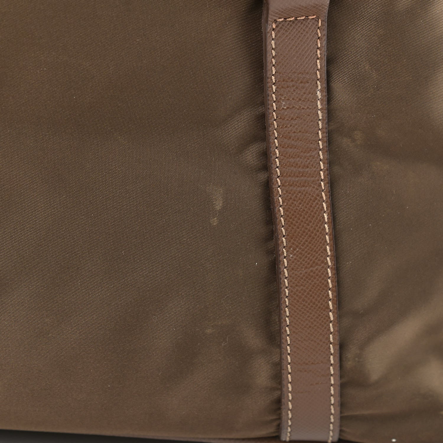 Prada Tessuto Nylon Saffiano Jacquard Logo Tote Rovere 9 of 17