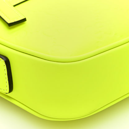 Gucci Rubber Effect Monogram GG Crossbody Bag Fluorescent Yellow 8 of 9
