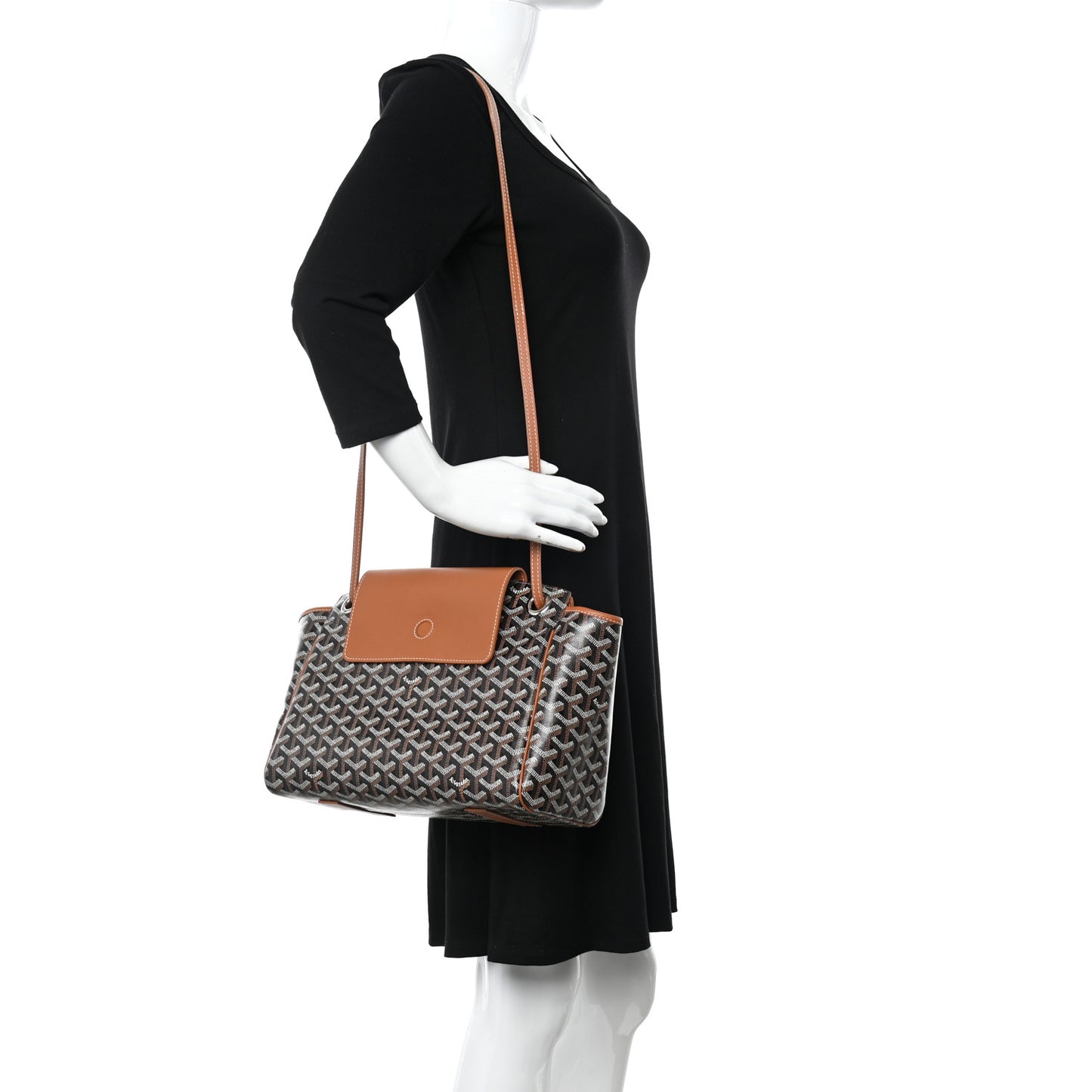 Goyardine Rouette PM Black Gold