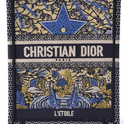 Christian Dior Canvas Embroidered Vertical L'Etoile Book Tote 10 of 10