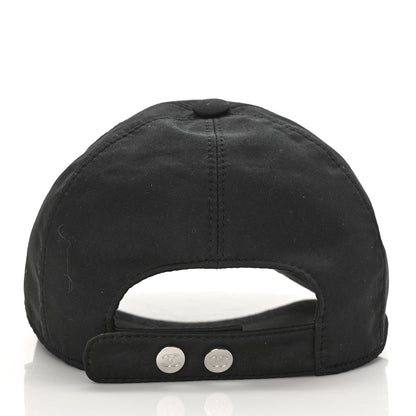 Chanel Cotton CC Cap Hat Black 5 of 7
