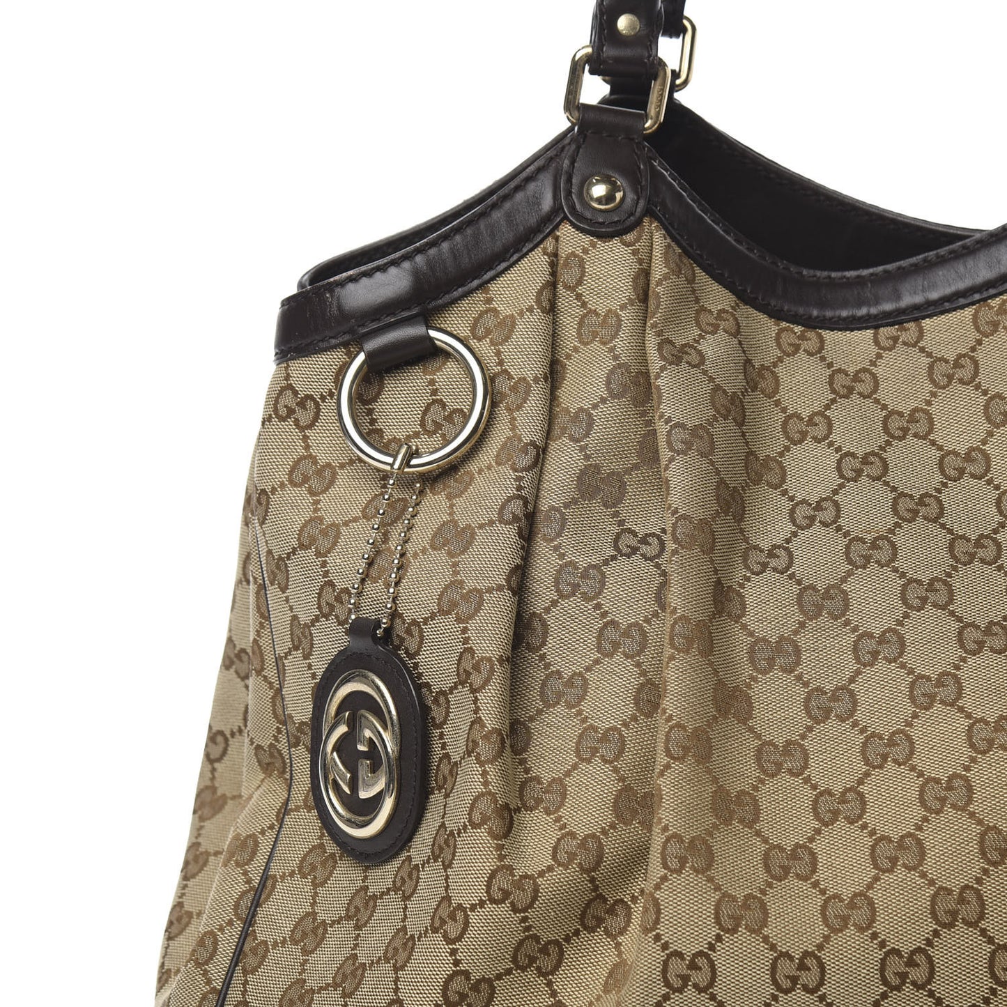 Monogram Large Sukey Tote Dark Brown