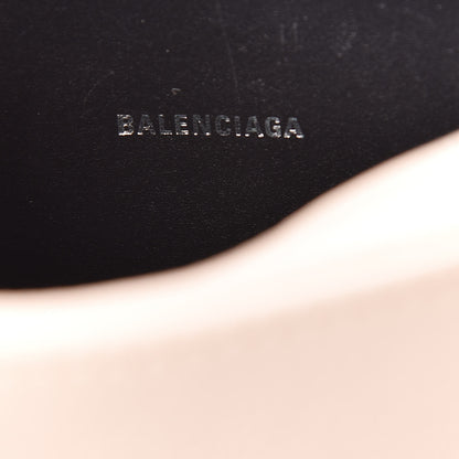 Balenciaga Calfskin Logo XS Everyday Camera Bag Light Beige Black 8 of 10