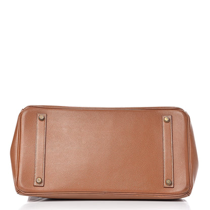 Hermes Courchevel Birkin 35 Gold 6 of 49