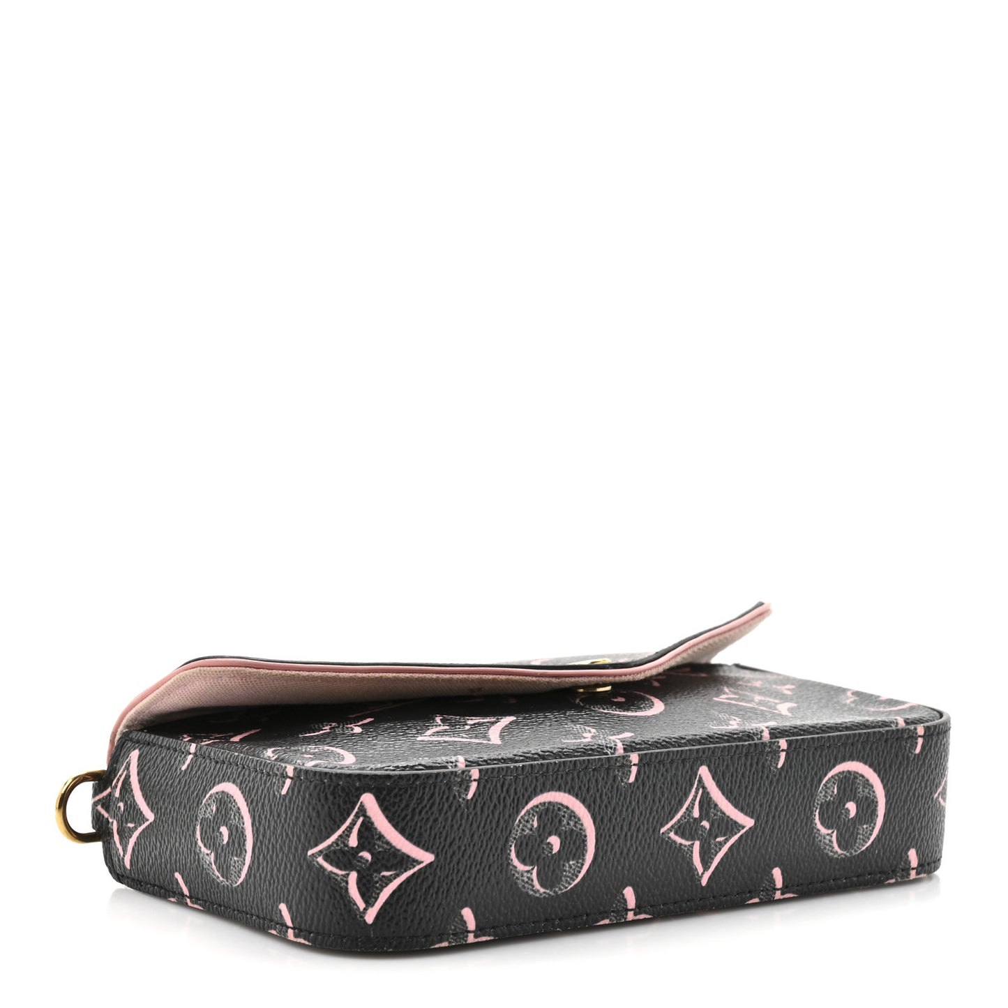 Monogram Fall For You Felicie Strap & Go Black