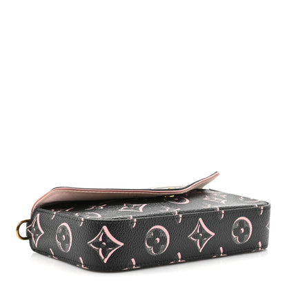 Louis Vuitton Monogram Fall For You Felicie Strap & Go Black 3 of 15