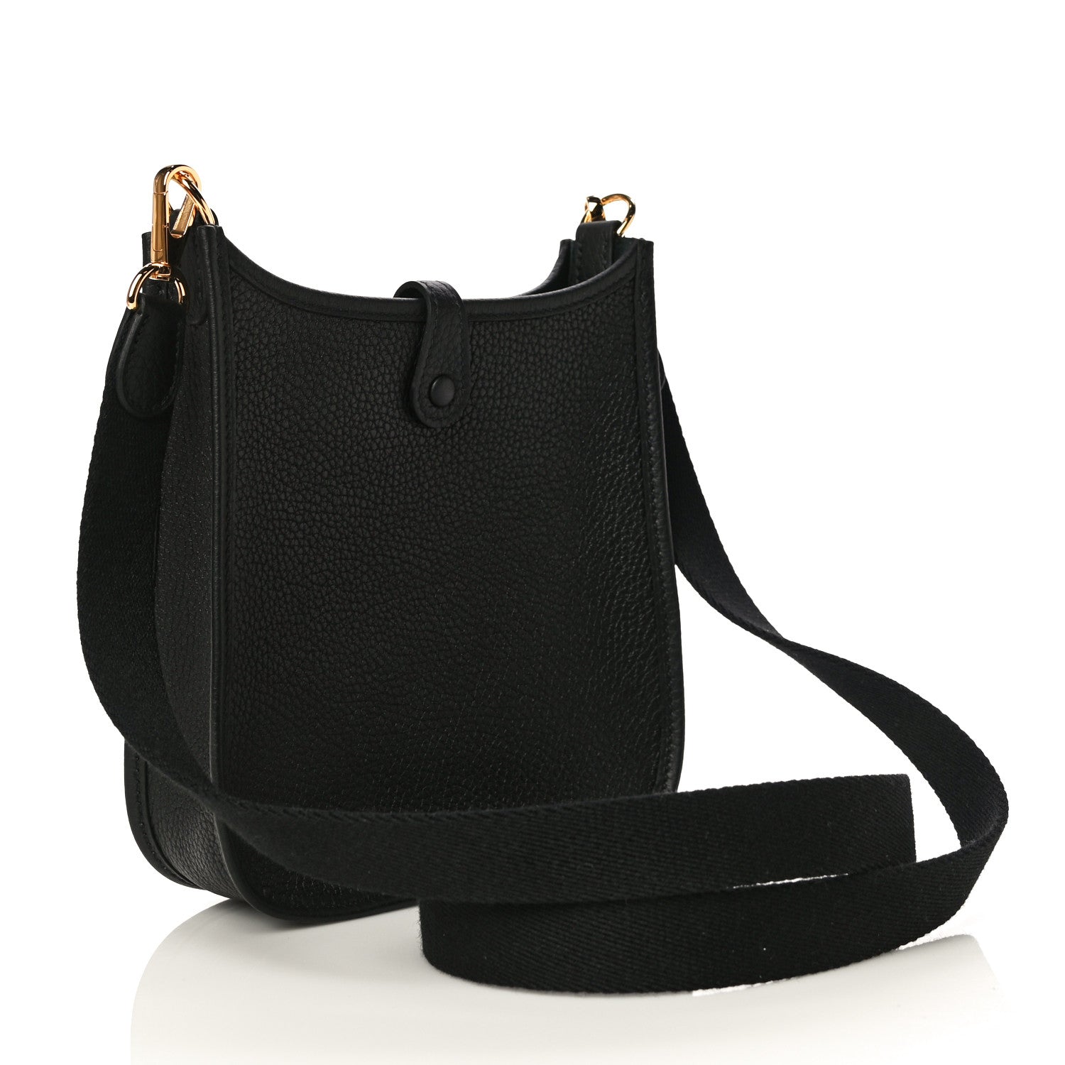 Hermes Taurillon Clemence Evelyne TPM Black 2 of 10