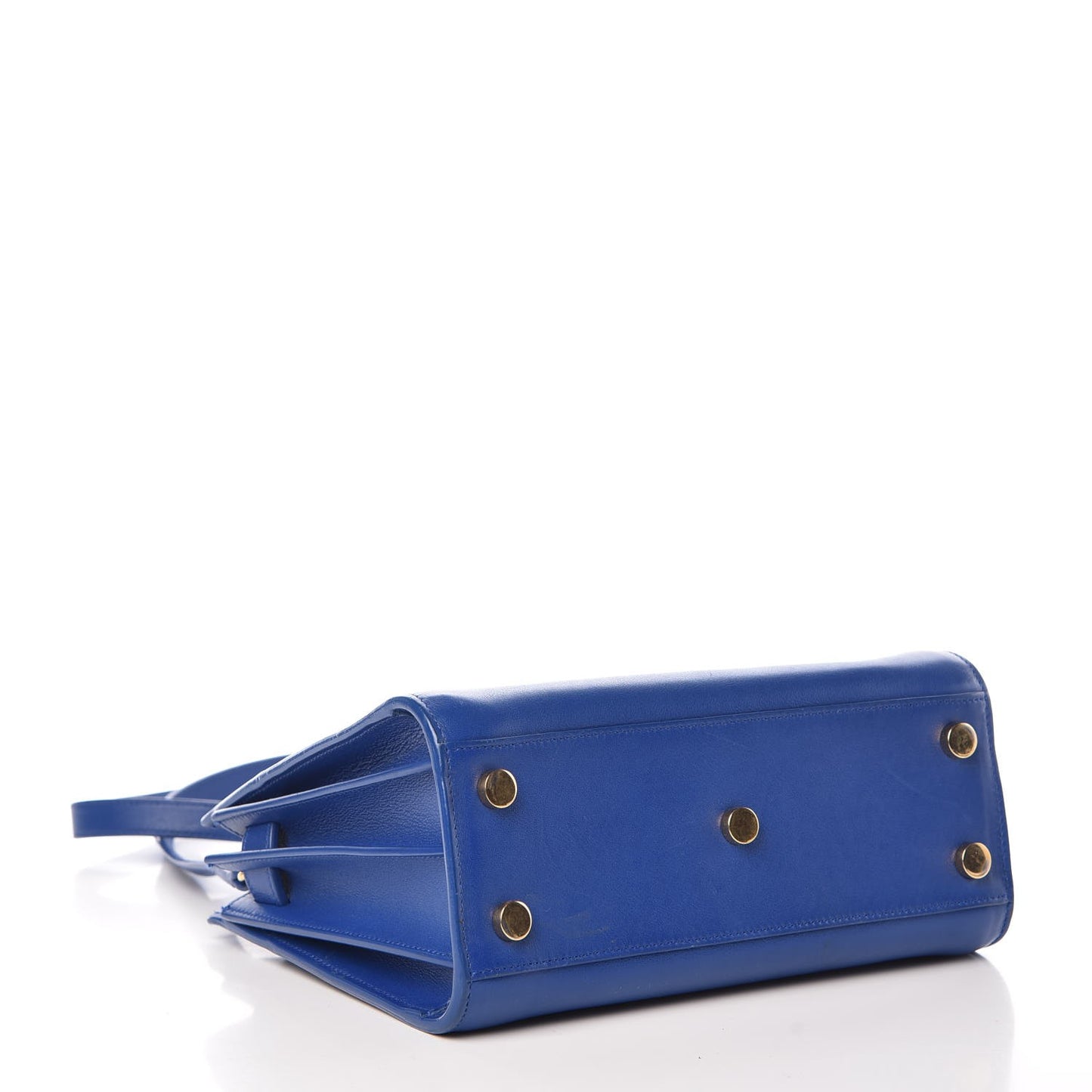 Calfskin Nano Sac De Jour Royal Blue