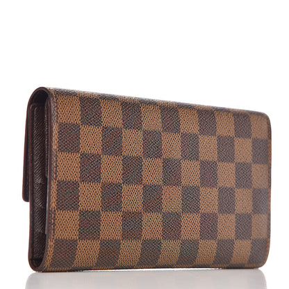Louis Vuitton Damier Ebene Porte Tresor International Wallet 3 of 10