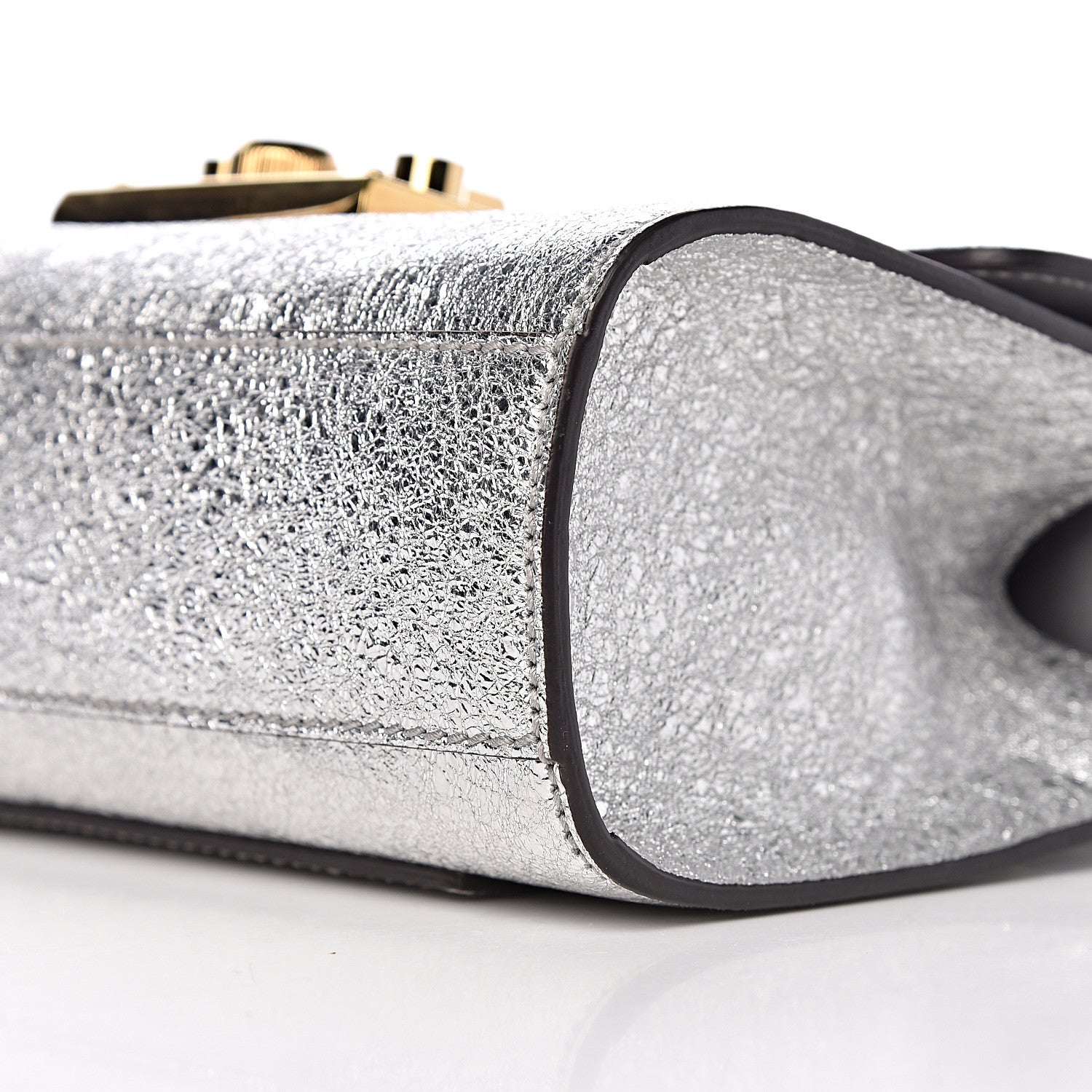Gucci Galassia Small Padlock Shoulder Bag Argento 13 of 13