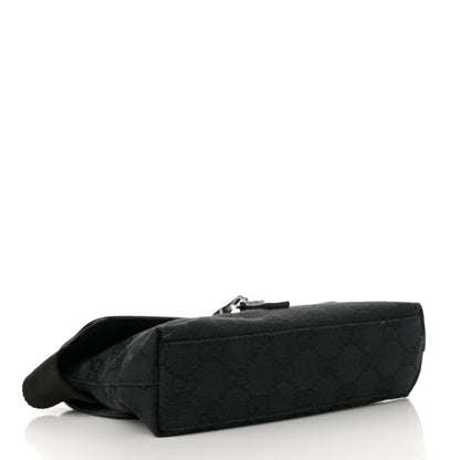 Gucci GG Monogram Web Flight Belt Bag Black 4 of 12