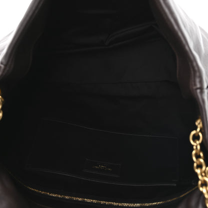 Saint Laurent Lambskin Matelasse Monogram Large Jamie 4.3 Dark Sweet Chocolate Dark Sweet Chocolate 5 of 11