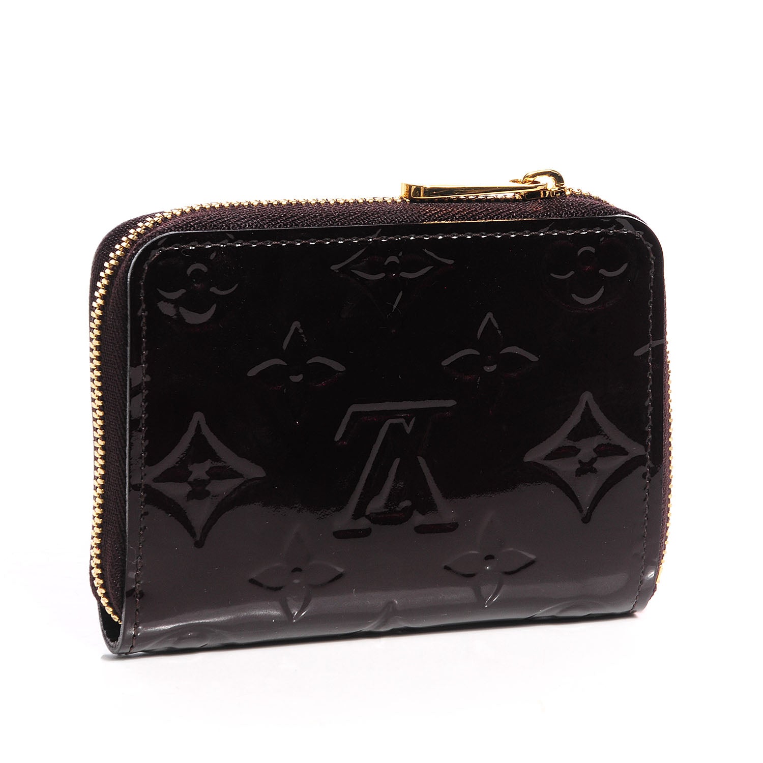 Louis Vuitton Vernis Zippy Coin Purse Wallet Amarante 3 of 8