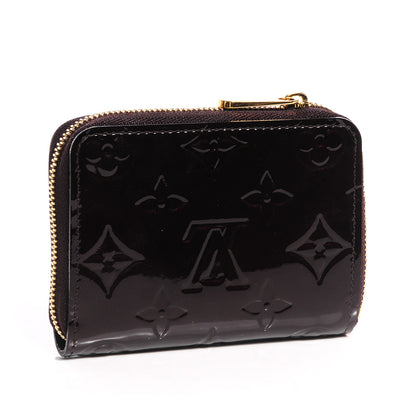 Louis Vuitton Vernis Zippy Coin Purse Wallet Amarante 3 of 8
