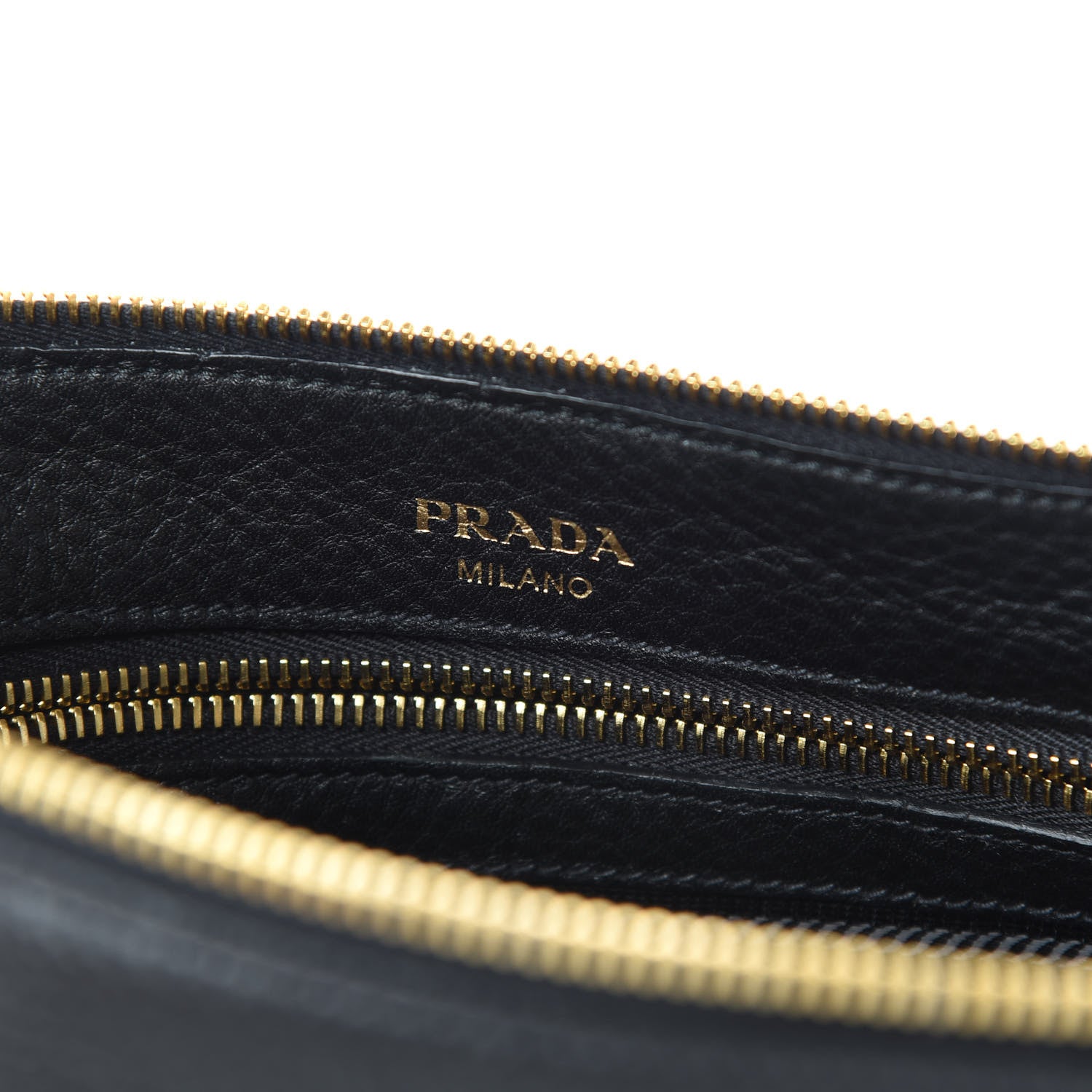 Prada Vitello Daino Crossbody Bag Black 6 of 11