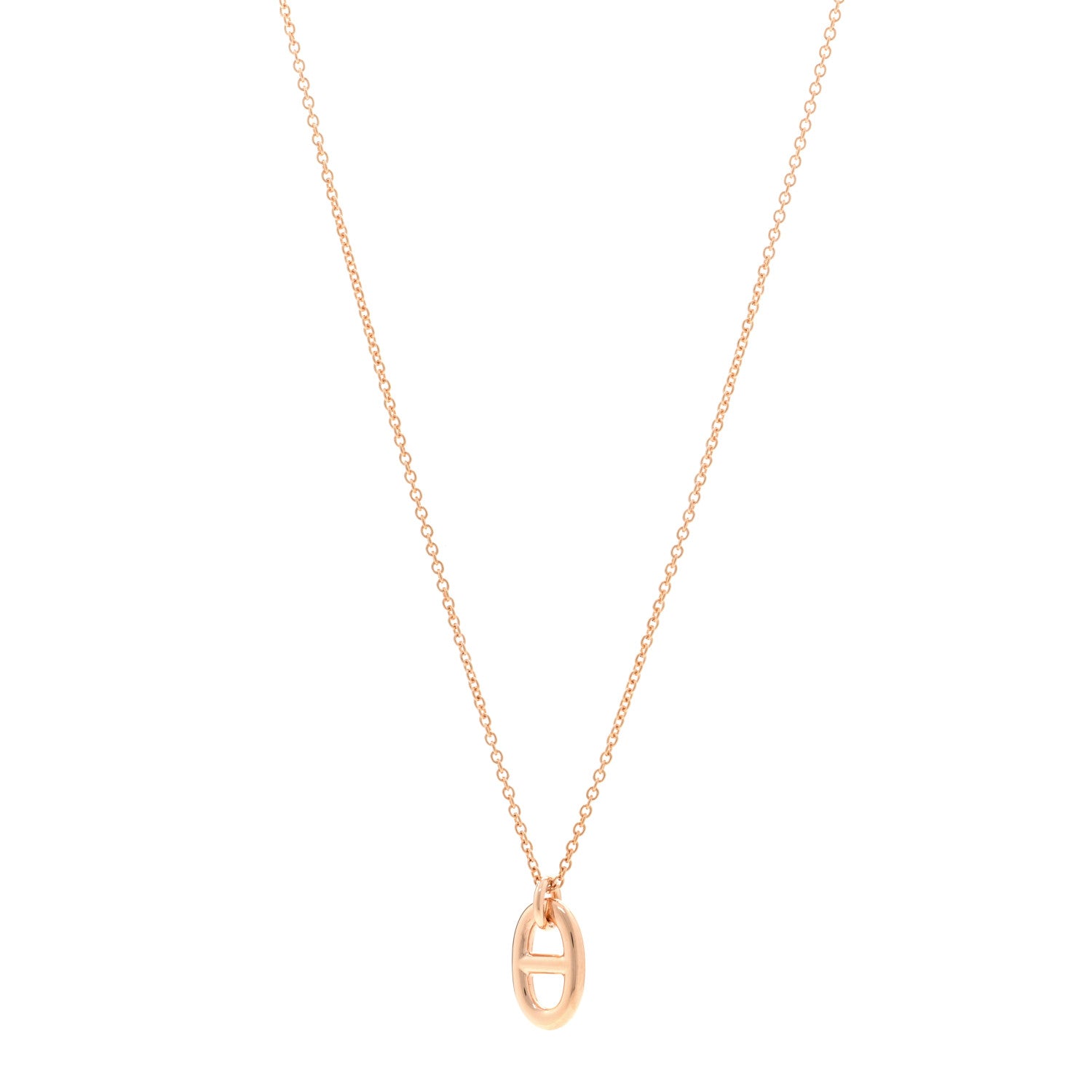 Hermes 18K Rose Gold PM Farandole Pendant Necklace 1 of 6