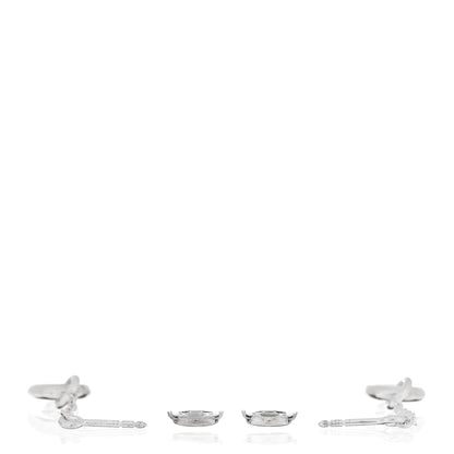Hermes Sterling Silver Farandole Drop Earrings 3 of 5