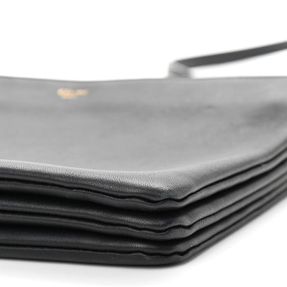 Celine Lambskin Large Trio Crossbody Bag Black 13 of 16
