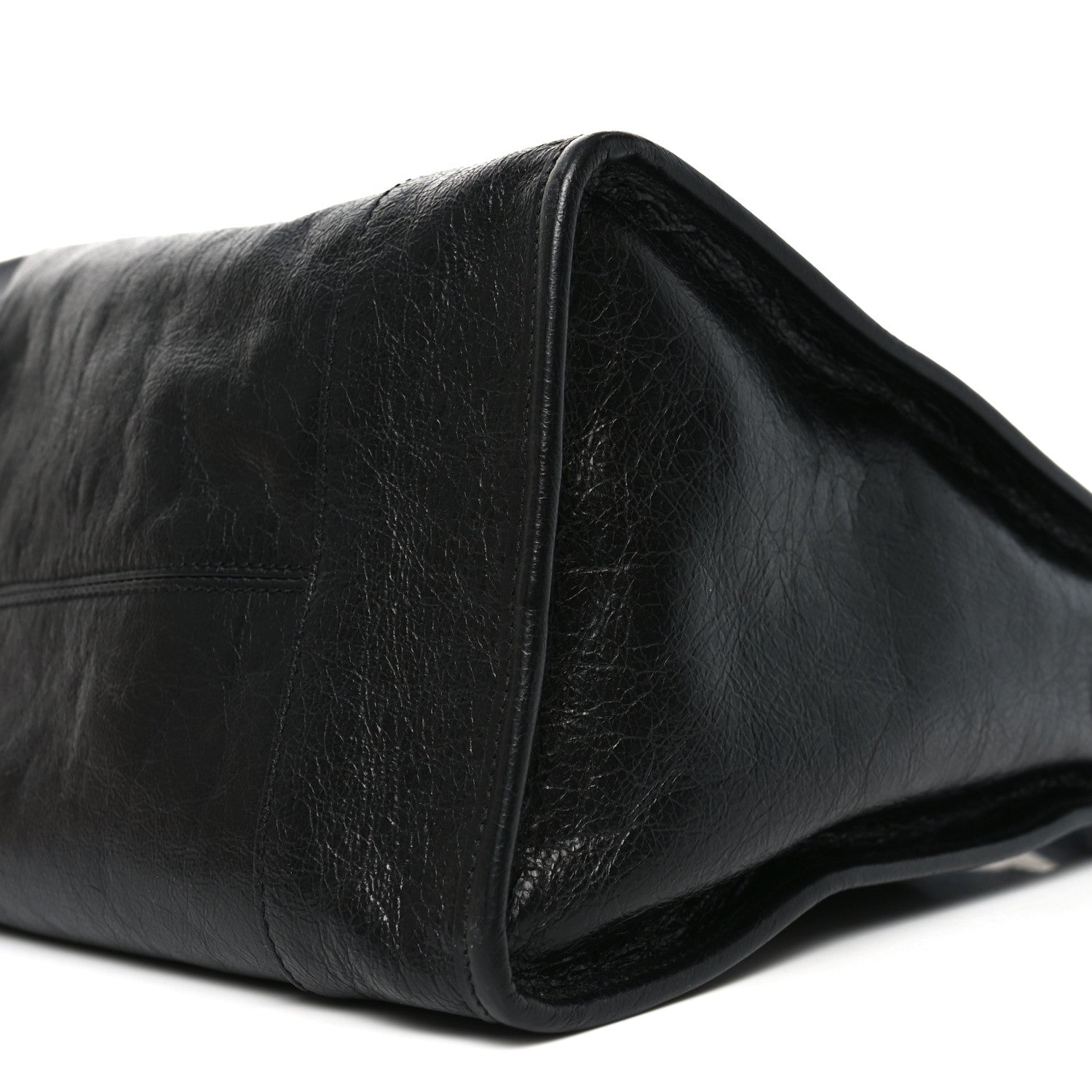 Gucci Fluffy Calfskin Morpheus Weekender Duffle Black 10 of 10