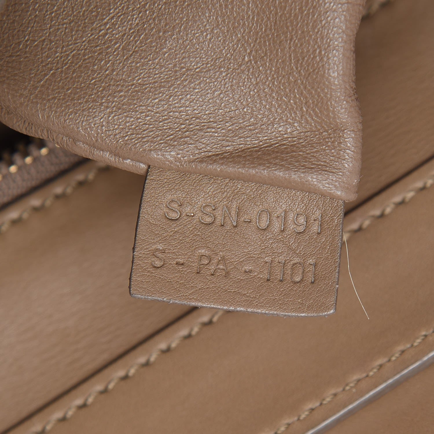 Celine Smooth Calfskin Mini Luggage Camel 7 of 16
