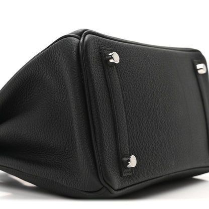 Hermes Togo Birkin 25 Black 8 of 9