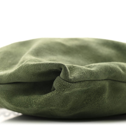Jimmy Choo Suede Callie Shoulder Bag Green 8 of 9
