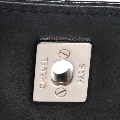 Chanel Vinyl Quilted In the Business Flap Bag Black 5 of 8
