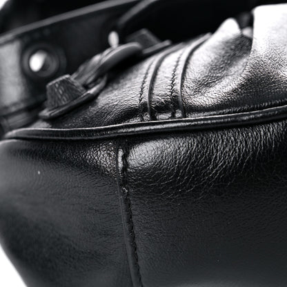 Balenciaga Agneau Arena Monochrome Le Cagole Shoulder Bag XS Black 8 of 13