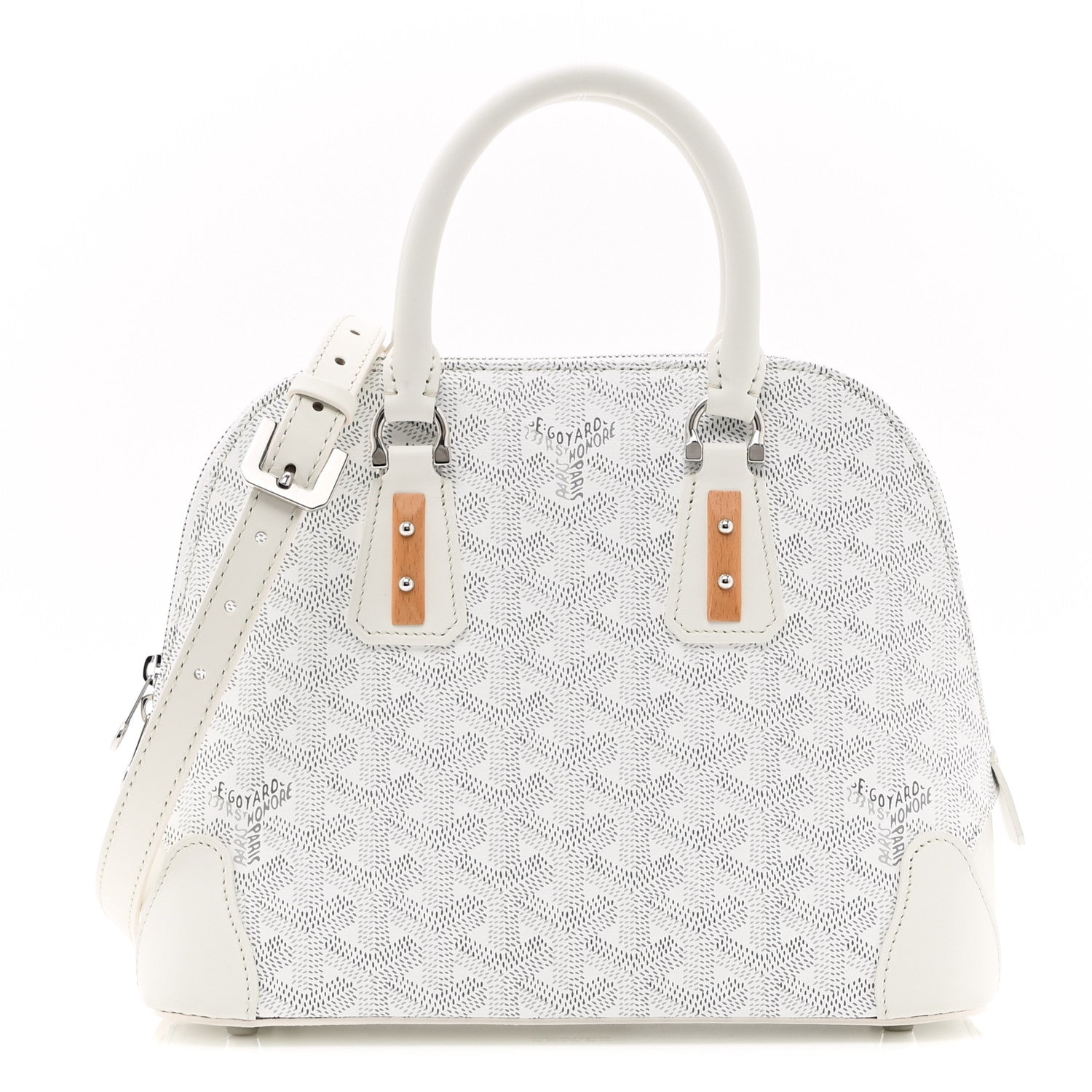 Goyard Goyardine Mini Vendome White 1735150 – FASHIONPHILE