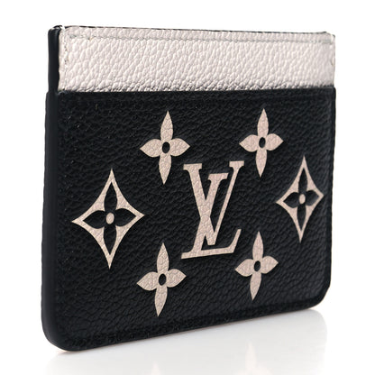 Louis Vuitton Empreinte Spring In The City Card Holder Black White Pink 3 of 7