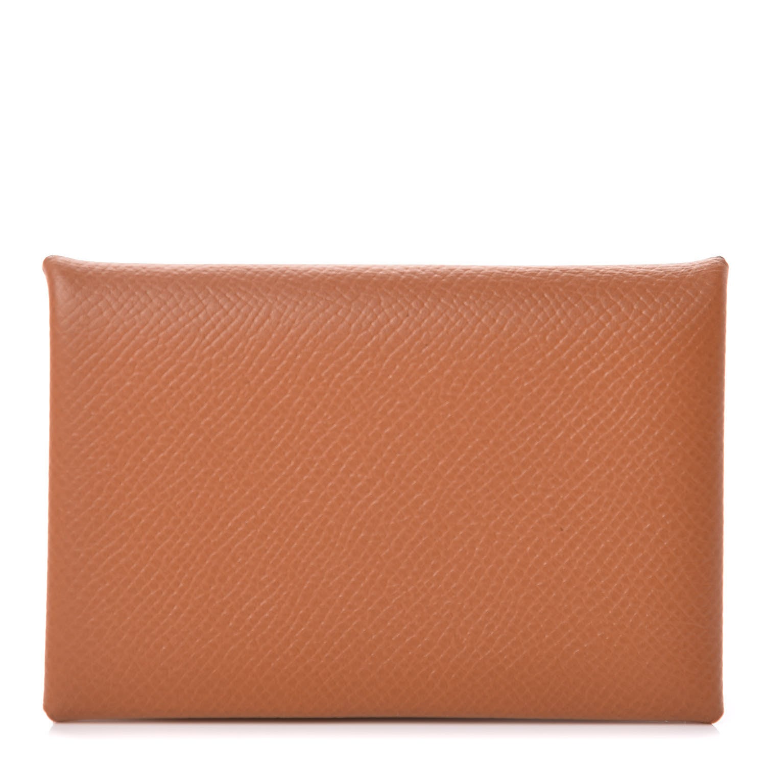 Hermes Epsom Calvi Card Case Gold 1 of 8