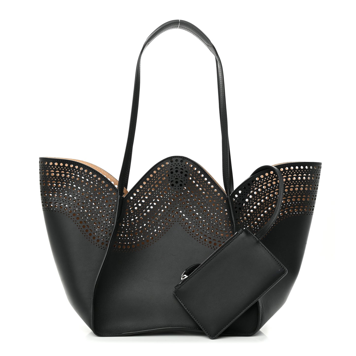Calfskin Vienne Lili 22 Tote Black