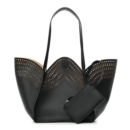 Alaia Calfskin Vienne Lili 22 Tote Black 1 of 10