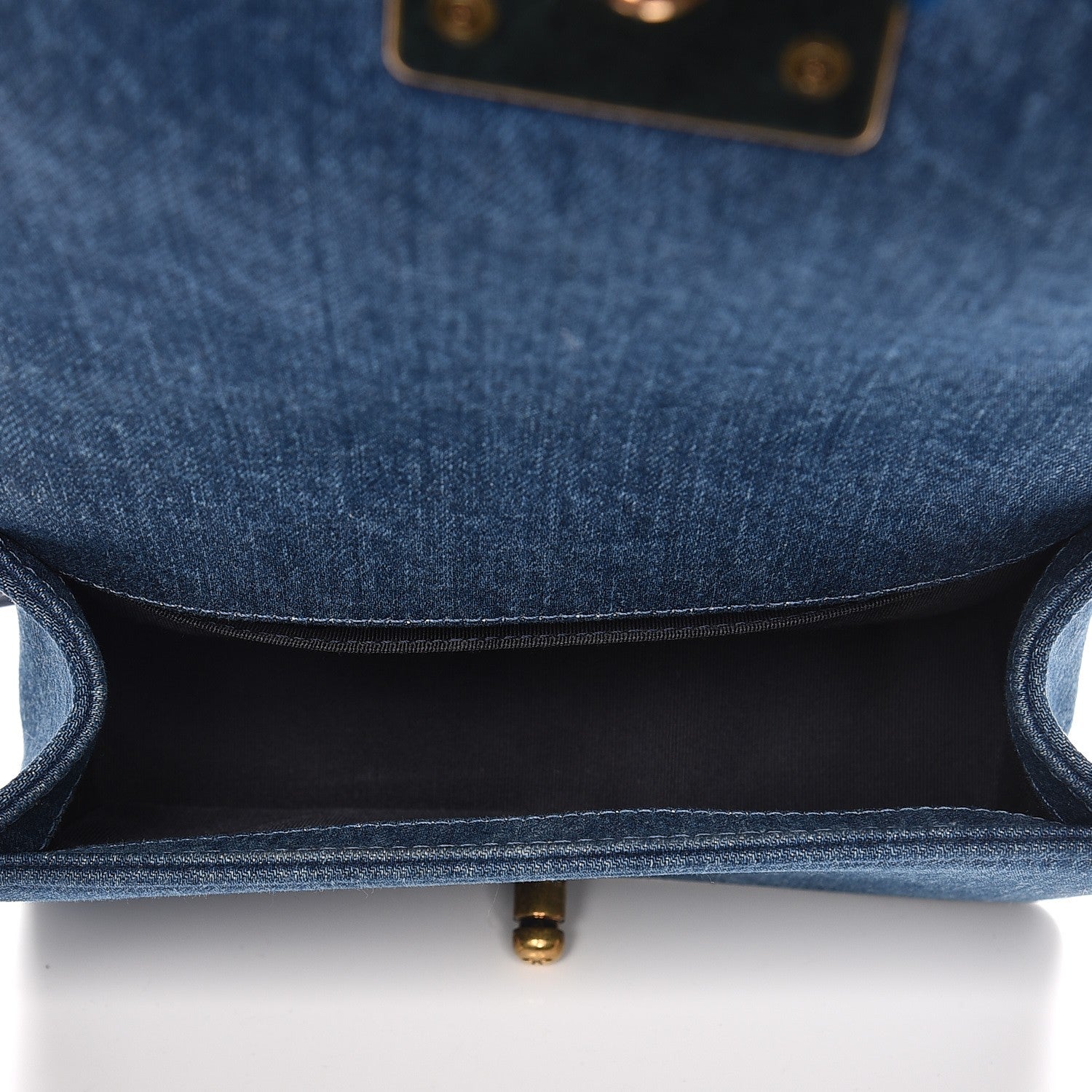 Chanel Denim Patchwork Small Boy Flap Blue 5 of 7