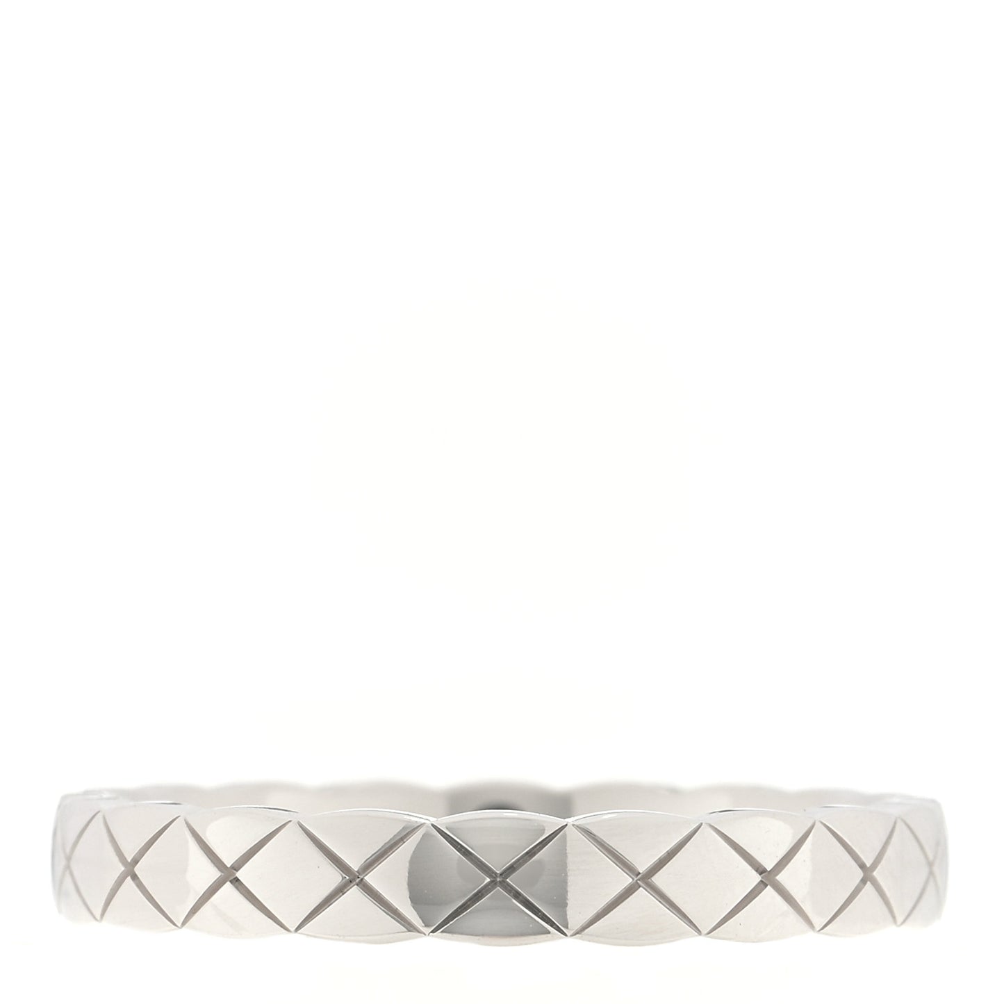 18K White Gold Mini Coco Crush Ring 58 8.25