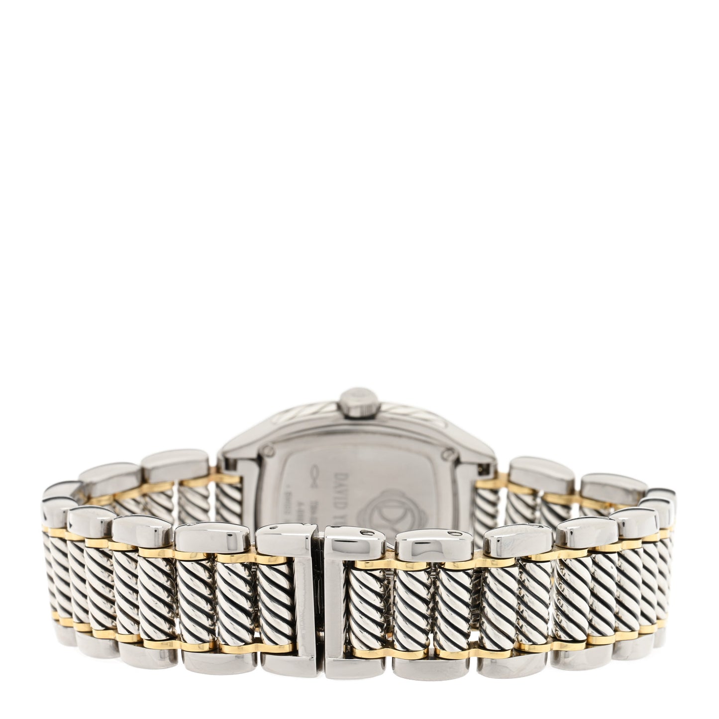Stainless Steel 18K Yellow Gold 25mm Thoroughbred Quartz Watch