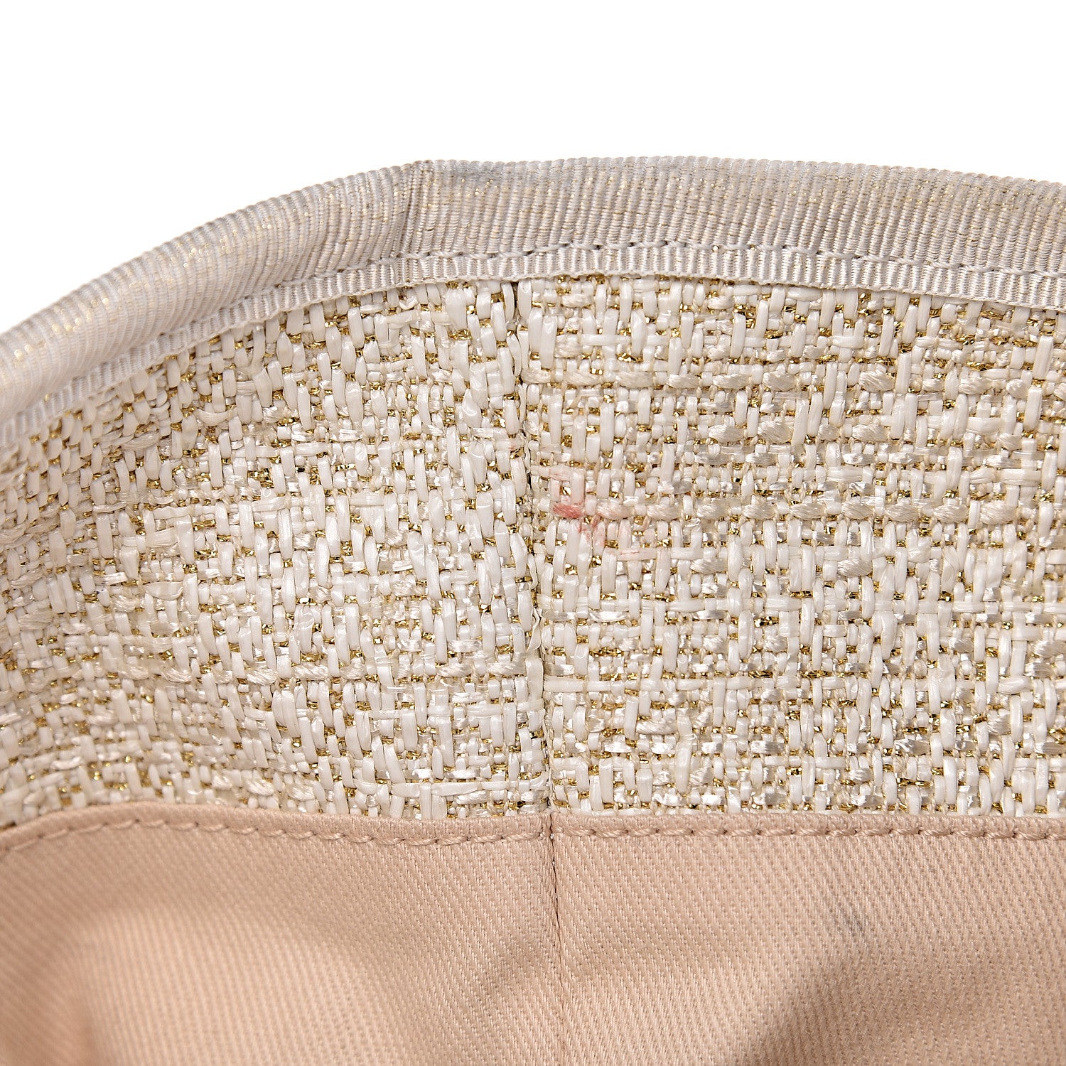 Chanel Canvas Large Deauville Tote Ivory 9 of 14