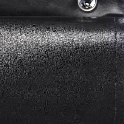 Chanel Lambskin Quilted Maxi Double Flap Black 12 of 14
